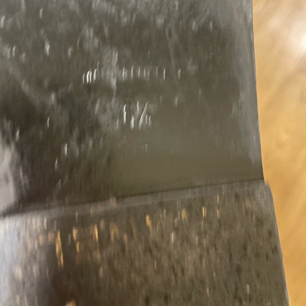 Black Chanel Interlocking CC Logo Leather T-Strap  Chain Detail Sandals - Picture 11 of 11